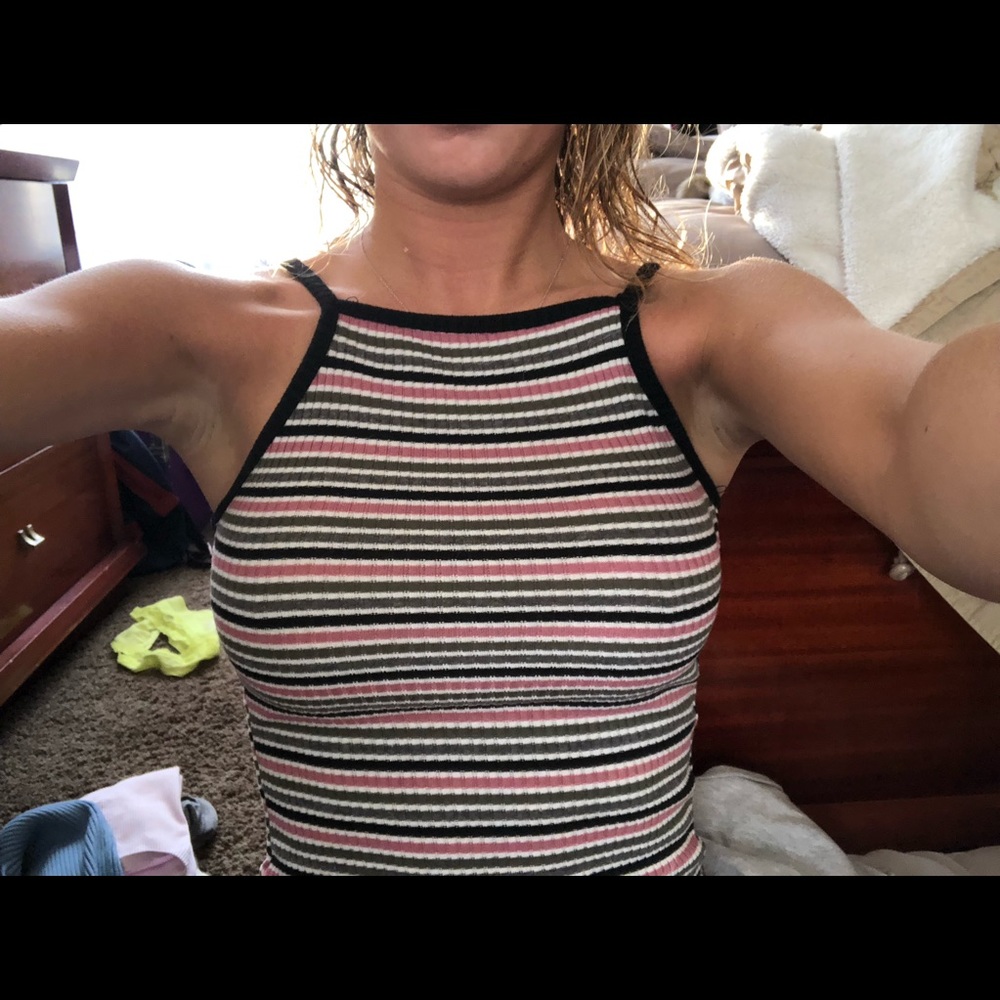 Striped tank top